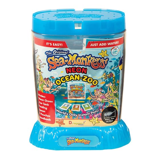 The Original Sea-Monkeys Neon Ocean Zoo Kit